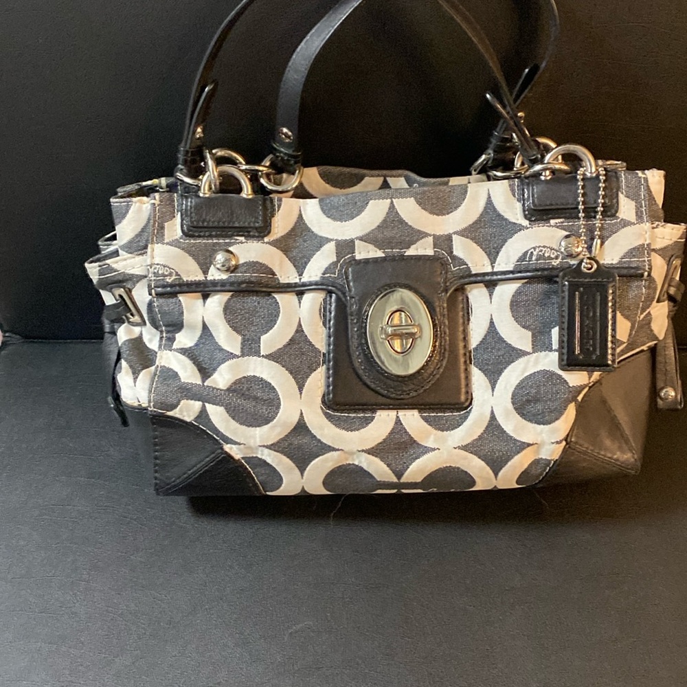 COACH denim bag